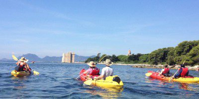 Location de kayak Cannes - Iles de lérins