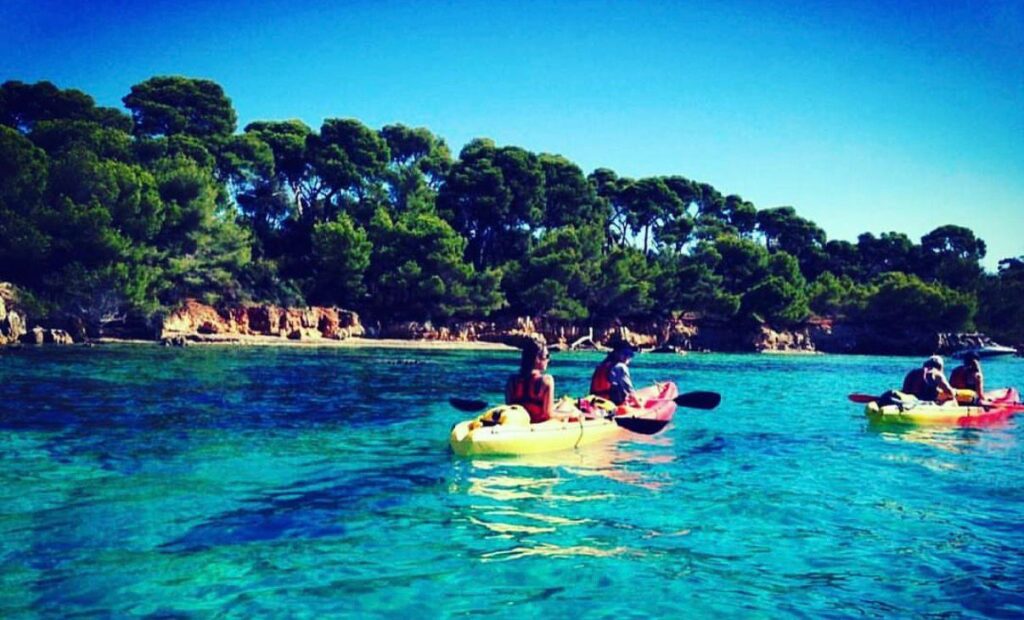 kayak iles de lerins